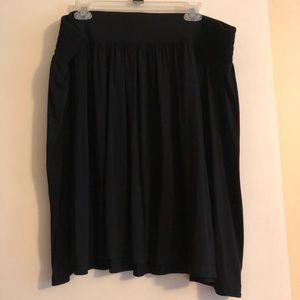 *NEW* Sz 22/24 Womens Lane Bryant Black Skirt